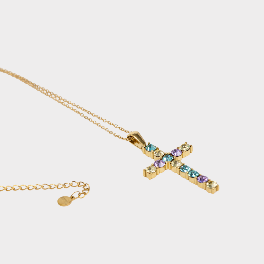 Collar Cruz Circonitas