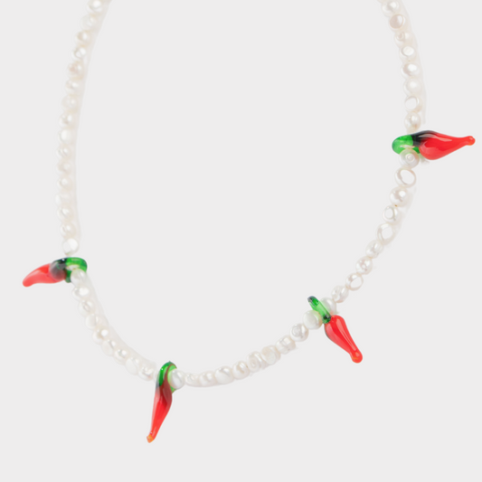 Collar Chilli Pearl