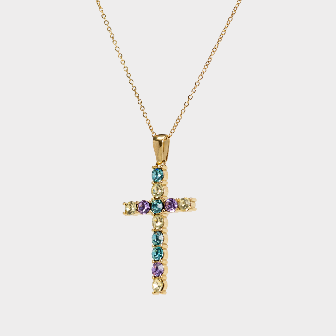 Collar Cruz Circonitas
